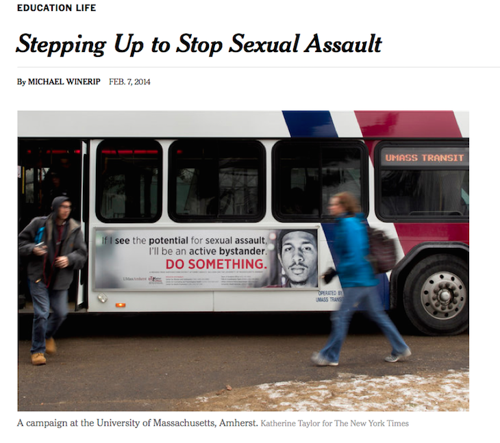 Read about our work in The New York Times. Click on the image.